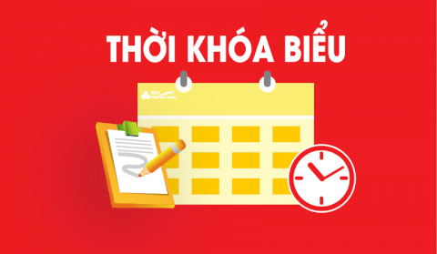 Thời khoá biểu tuần 13 (từ 24/10/2022 đến 29/10/2022)