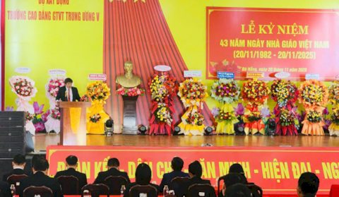 TRƯỜNG CAO ĐẲNG GIAO THÔNG VẬN TẢI TRUNG ƯƠNG V  TỔ CHỨC NHIỀU HOẠT ĐỘNG Ý NGHĨA CHÀO MỪNG  NGÀY NHÀ GIÁO VIỆT NAM 20/11 